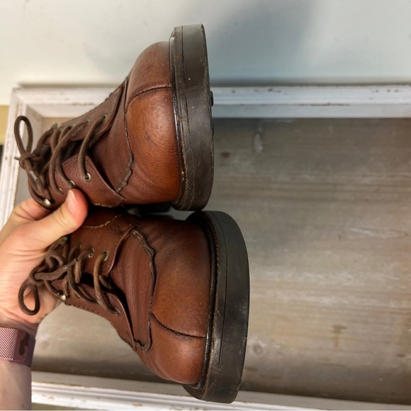 Cole Haan Brown Leather Oxfords - Picture 3 of 12